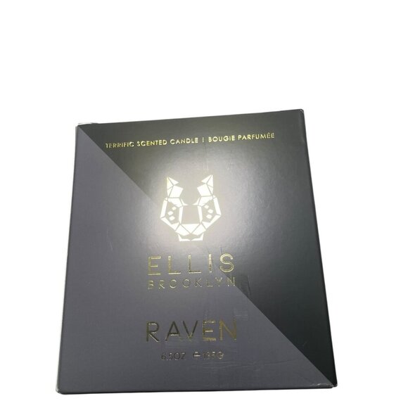 Ellis Brooklyn Raven Candle 6.5oz | New in Box | 50 Hour Burn | Vegan Luxury - Picture 4 of 6